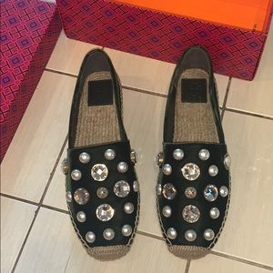 Tory Burch velvet espadrilles 10